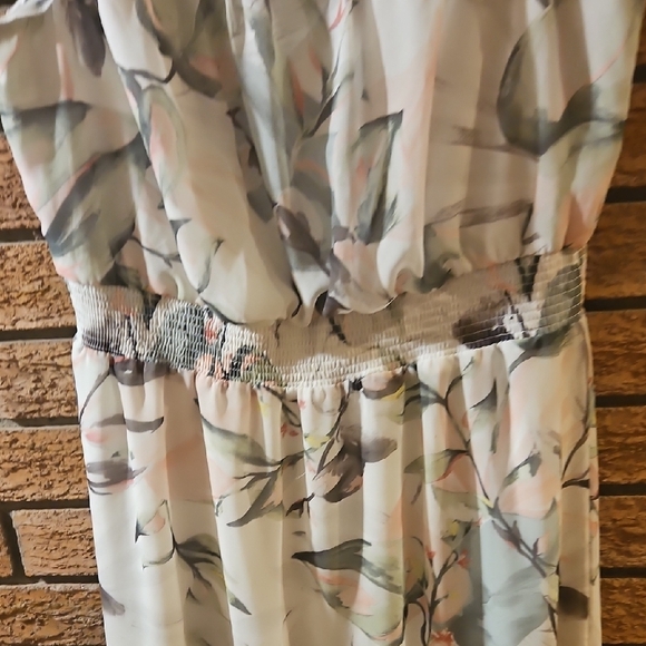 Reitmans Cream Buttoned Midi Sundress - Picture 6 of 9